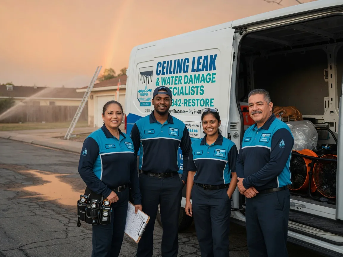 Ceiling Leak Cleanup company in Longville, LA